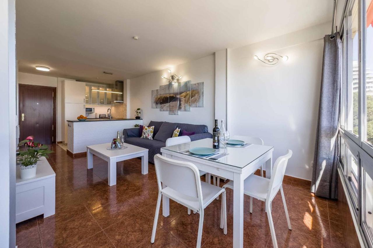 Apartamento Acogedor, Terraza, Piscina Y Mar Benalmádena Dış mekan fotoğraf