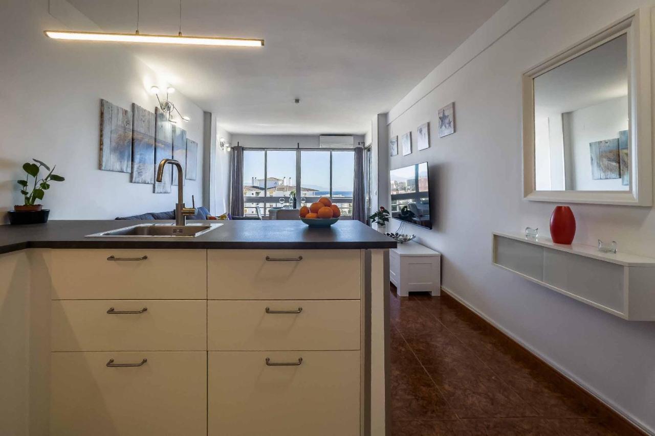 Apartamento Acogedor, Terraza, Piscina Y Mar Benalmádena Dış mekan fotoğraf