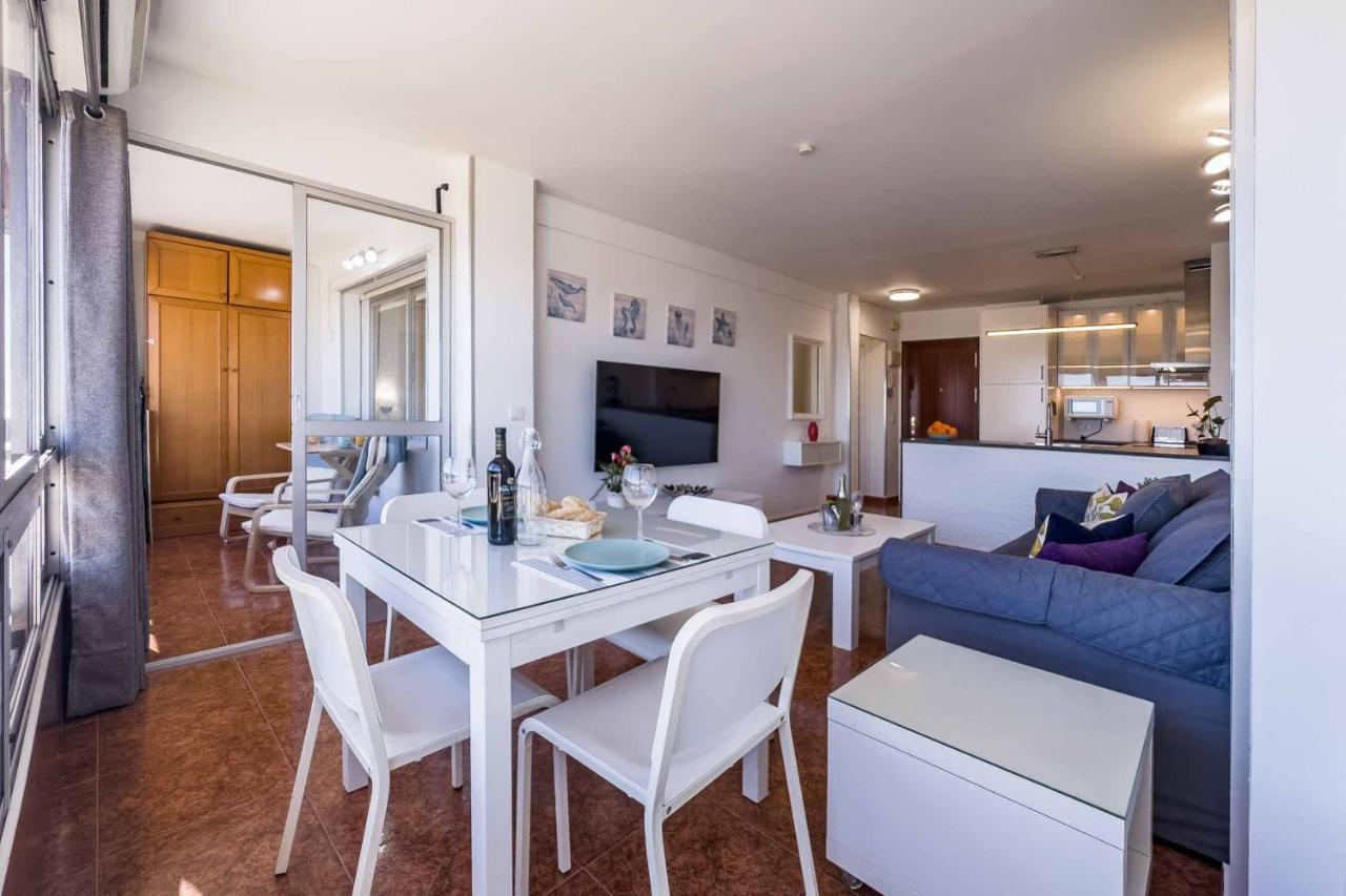 Apartamento Acogedor, Terraza, Piscina Y Mar Benalmádena Dış mekan fotoğraf
