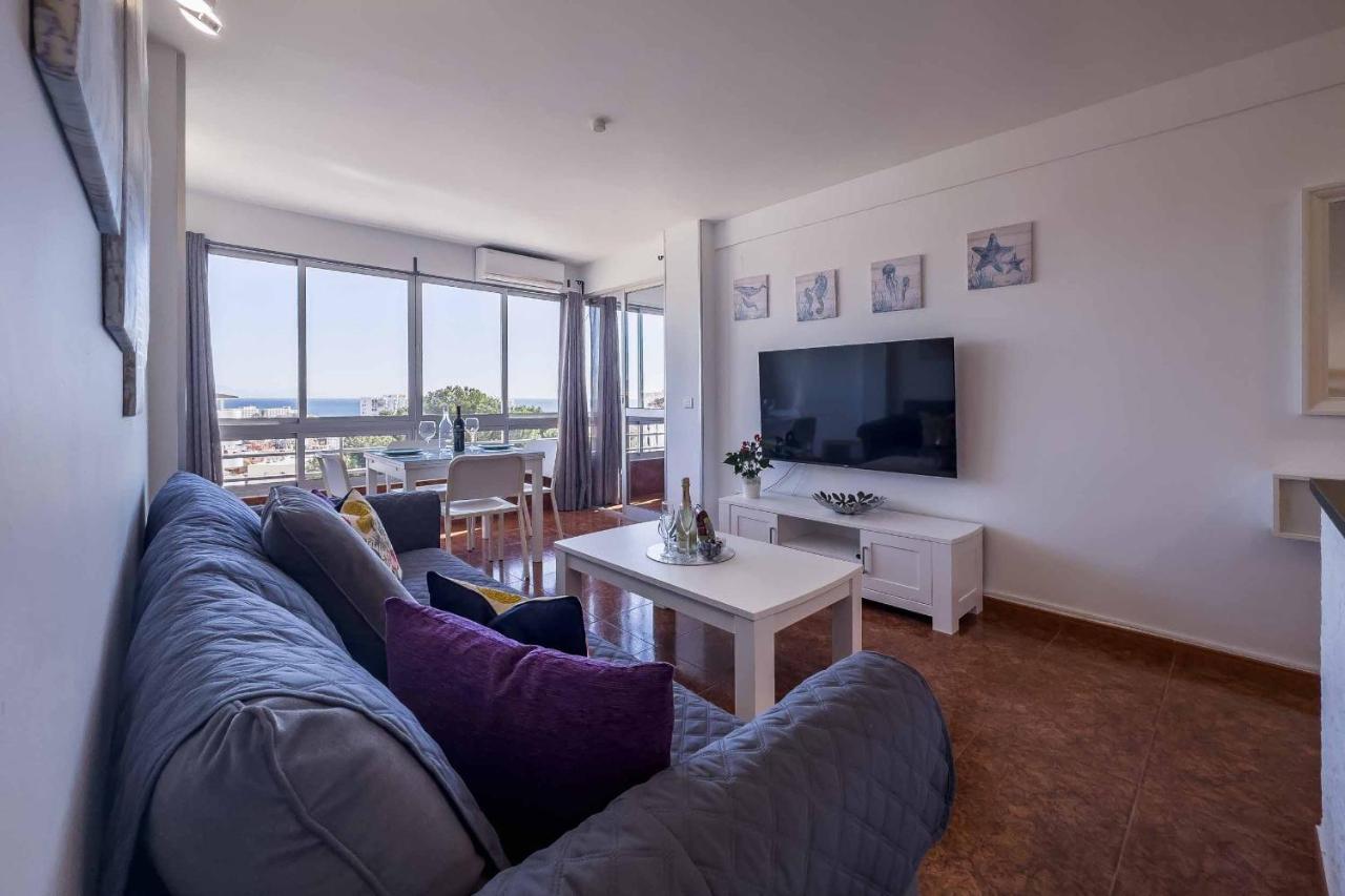 Apartamento Acogedor, Terraza, Piscina Y Mar Benalmádena Dış mekan fotoğraf