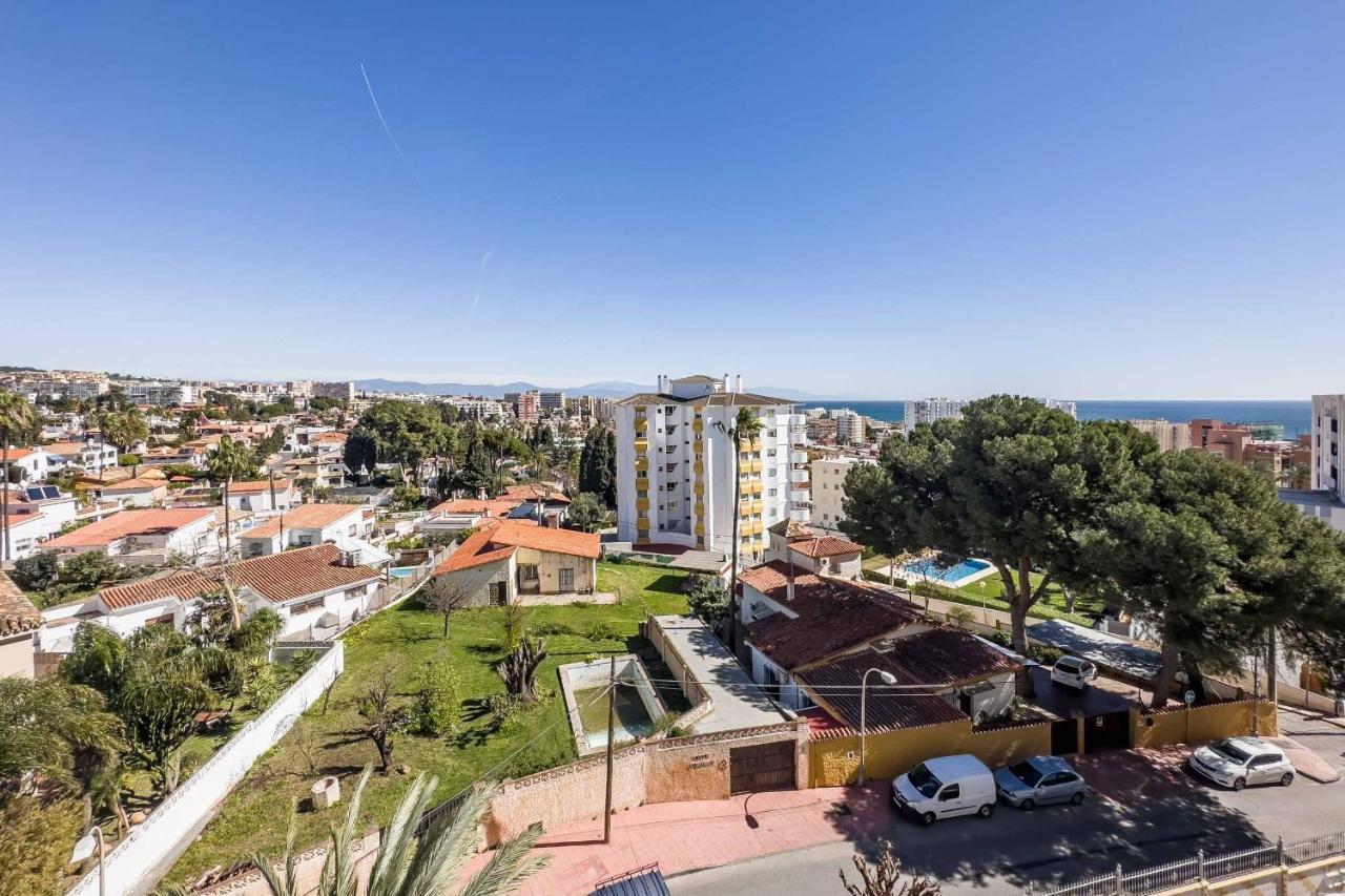 Apartamento Acogedor, Terraza, Piscina Y Mar Benalmádena Dış mekan fotoğraf