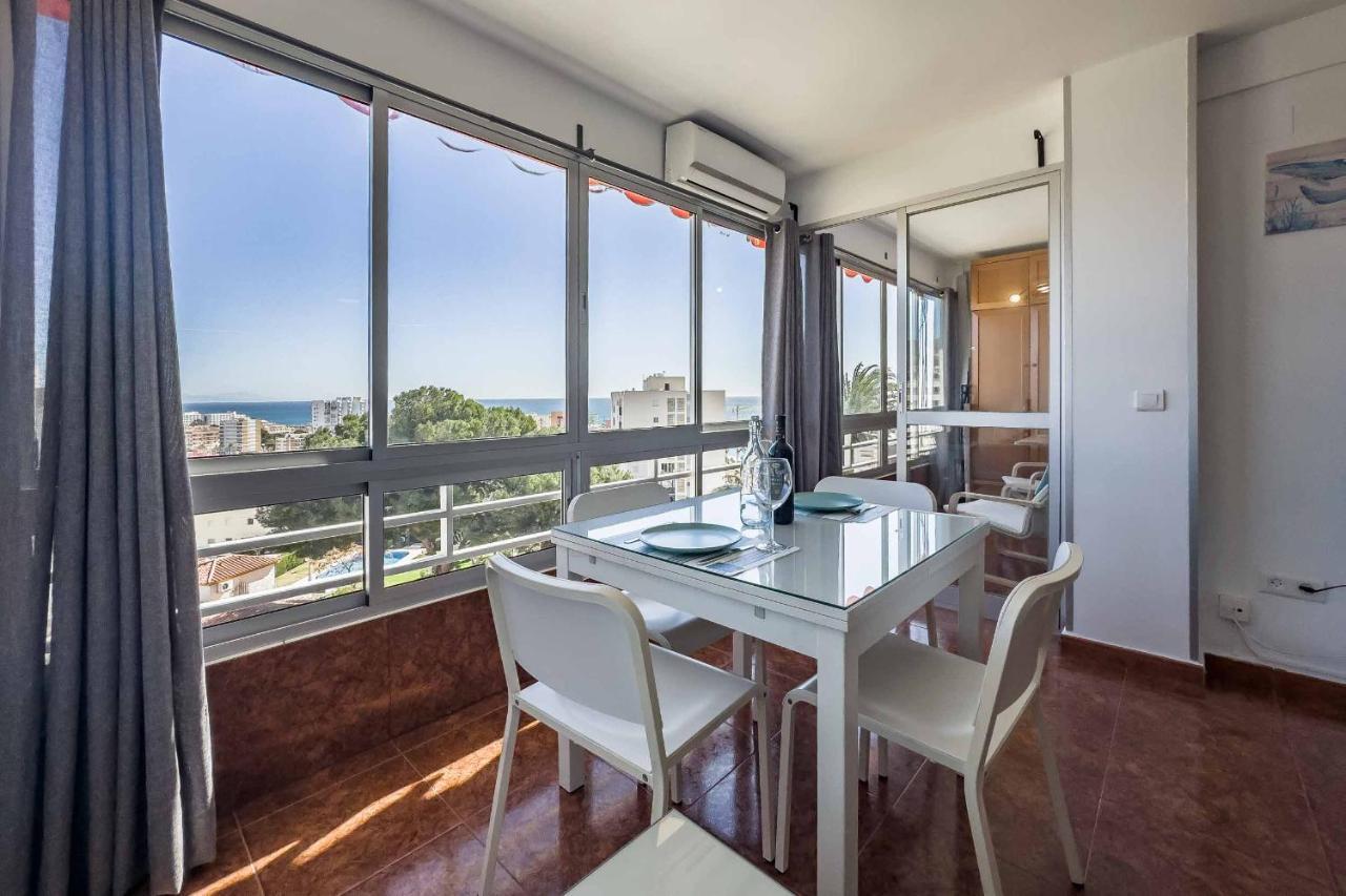 Apartamento Acogedor, Terraza, Piscina Y Mar Benalmádena Dış mekan fotoğraf
