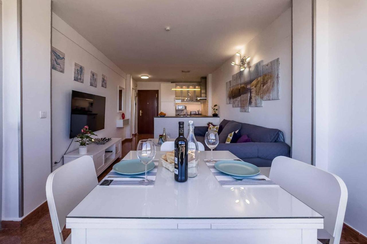 Apartamento Acogedor, Terraza, Piscina Y Mar Benalmádena Dış mekan fotoğraf