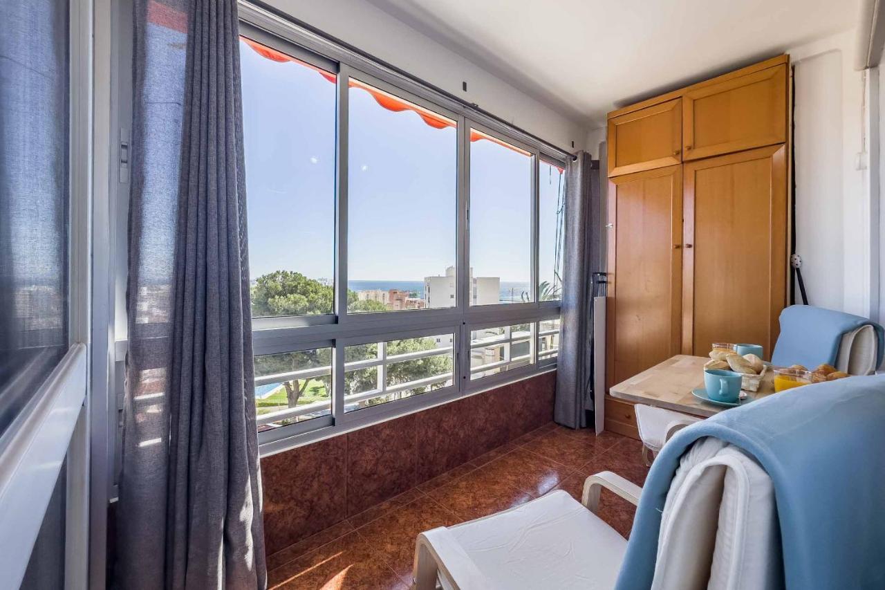Apartamento Acogedor, Terraza, Piscina Y Mar Benalmádena Dış mekan fotoğraf